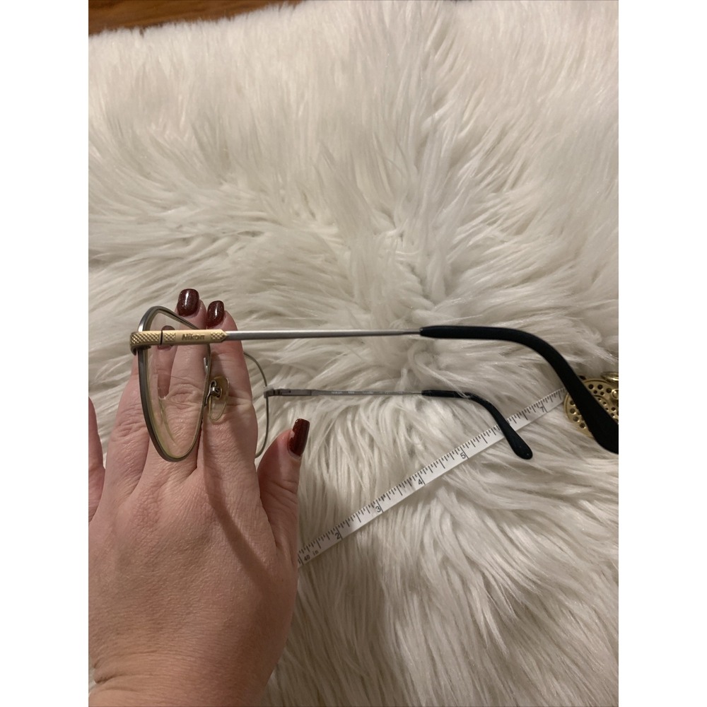 Nikon Titex Nikonflex NK 4311 Vintage Men's Eyeglasses Frames Vision Japan Frame - Picture 6 of 12